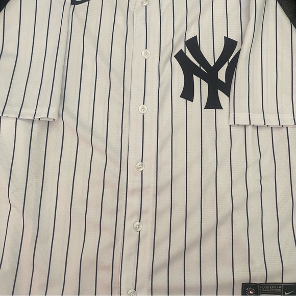 Nike New York Yankees White/Navy Home Player Jersey - Picture 2 of 10